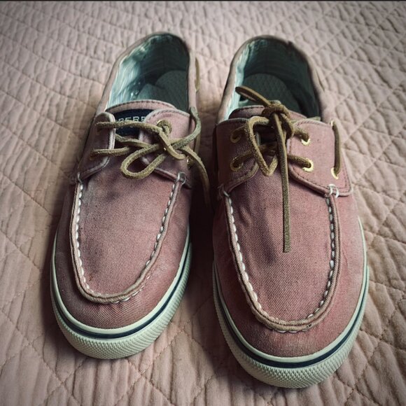 Pink Sperry nautical shoes, size 8.5 W - Picture 3 of 15